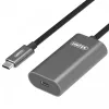 USB-kabel UNITEK U305A 5 m USB 3.2 Gen 1 USB C grijs