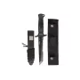 Mil-Tec German Combat Knife 2000 15362100 mes, staal 440, zwart