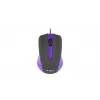 USB bedrade muis, 3 knoppen, rubberachtig oppervlak