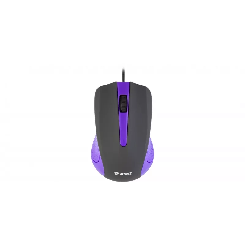 USB bedrade muis, 3 knoppen, rubberachtig oppervlak