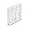DeLOCK glasvezel-aansluitdoos 2 x SC simplex LC duplex wit