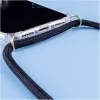 Lookabe telefoonhoesje met ketting voor iPhone XR, goud/zwart