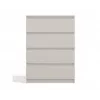 Commode Top e Shop MALWA M4, 4 laden, kasjmier, 700×970×400 mm, laminaat
