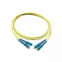 Glasvezel duplex kabel patch singlemode SC / SC, 9/125, lengte: 10 m, Good Connections® (LW-910SC)