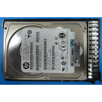 Hewlett Packard Enterprise HPE dual port Enterprise - harde schijf - 450GB - 2.5 SFF (6,4 cm SFF) - 10000 tpm - met HP SmartDrive-drager (653956-001)