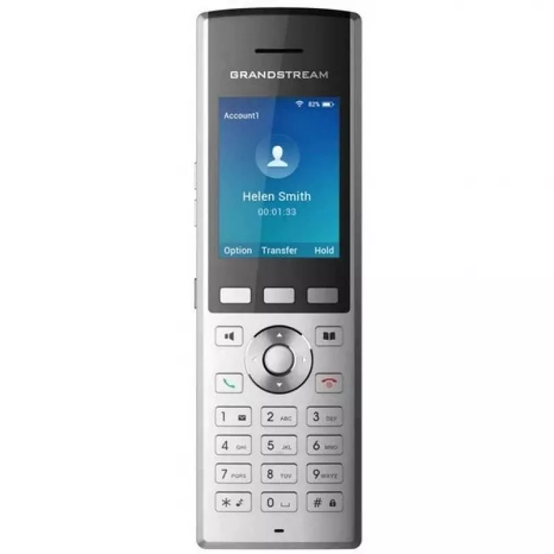 IP-telefoon Grandstream Networks WP820 zwart zilver