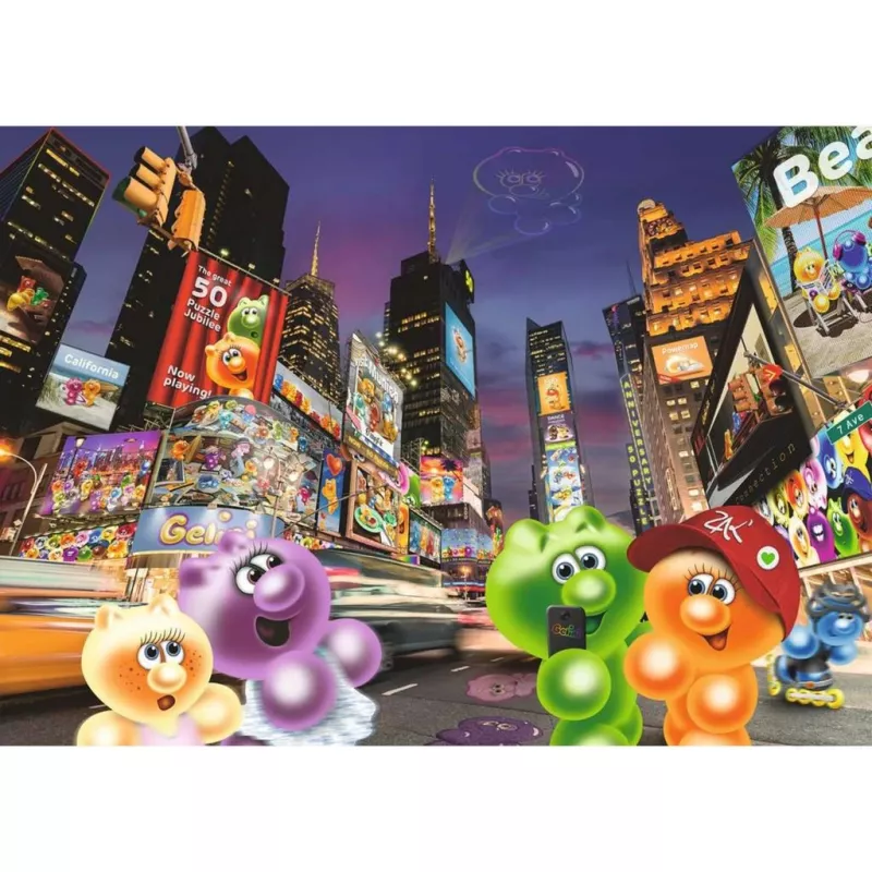Puzzel Gelini am Time Square (1000 stukjes)