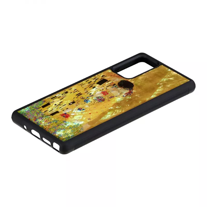 Hoesje iKins voor Samsung Galaxy Note 20 – zwart kiss-design
