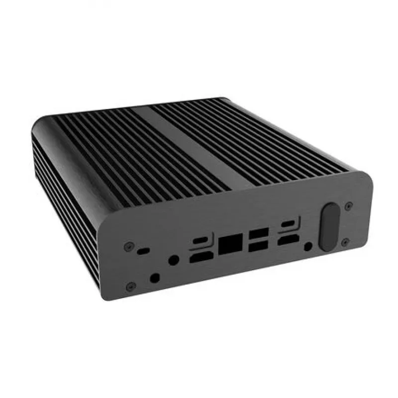 Computerbehuizing Akasa Newton WS A-NUC92-M1B Mini ITX zwart
