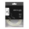 Gembird CCP-USB3-AMCM-6-W USB 3.0-kabel, USB-A naar USB-C, 1,8 m, wit