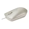 Bedrade bureaumuis Lenovo 540 dubbelhandig USB Type-C optisch 2400 DPI zand