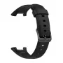 Siliconen band FIXED voor Xiaomi Mi Smart Band 7 Pro – zwart, verstelbaar, waterbestendig