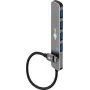 Goobay 79157 - USB-C 3.2 hub 4 poorten 5 Gbit/s 4x USB-A 3.2 - digitaal/data (79157)