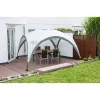 Paviljoen Event Shelter, 3,65 x 3,65 m (lichtgrijs/grijs)