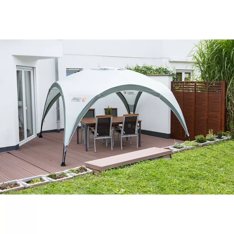 Paviljoen Event Shelter, 3,65 x 3,65 m (lichtgrijs/grijs)