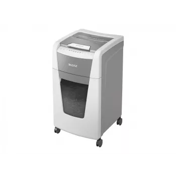 Leitz IQ Autofeed Office 300 automatische documentenversnipperaar P4, kruissnit, 22 cm, 4 x 30 mm, 60 L, 500 vel, 55 dB