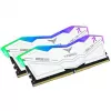 DIMM 64 GB DDR5-6000 (2x 32 GB) dual-kit, geheugen wit, FF4D564G6000HC38ADC01, Delta RGB, INTEL XMP