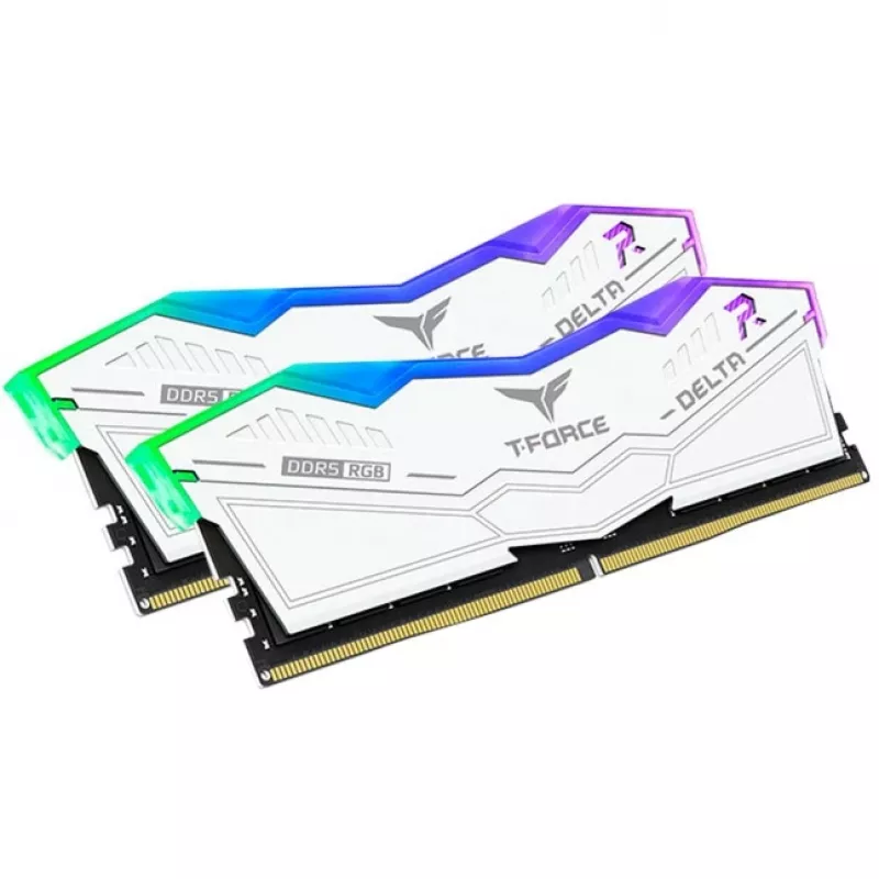 DIMM 64 GB DDR5-6000 (2x 32 GB) dual-kit, geheugen wit, FF4D564G6000HC38ADC01, Delta RGB, INTEL XMP