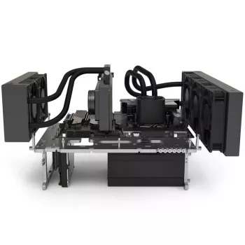 Benchtable-behuizing Streacom BC1 V2 – open test-/bench-chassis, titanium