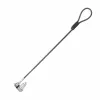 DICOTA D32068 universeel mini kabelslot voor laptops, 0,3 m, 3 verwisselbare koppen, zilver