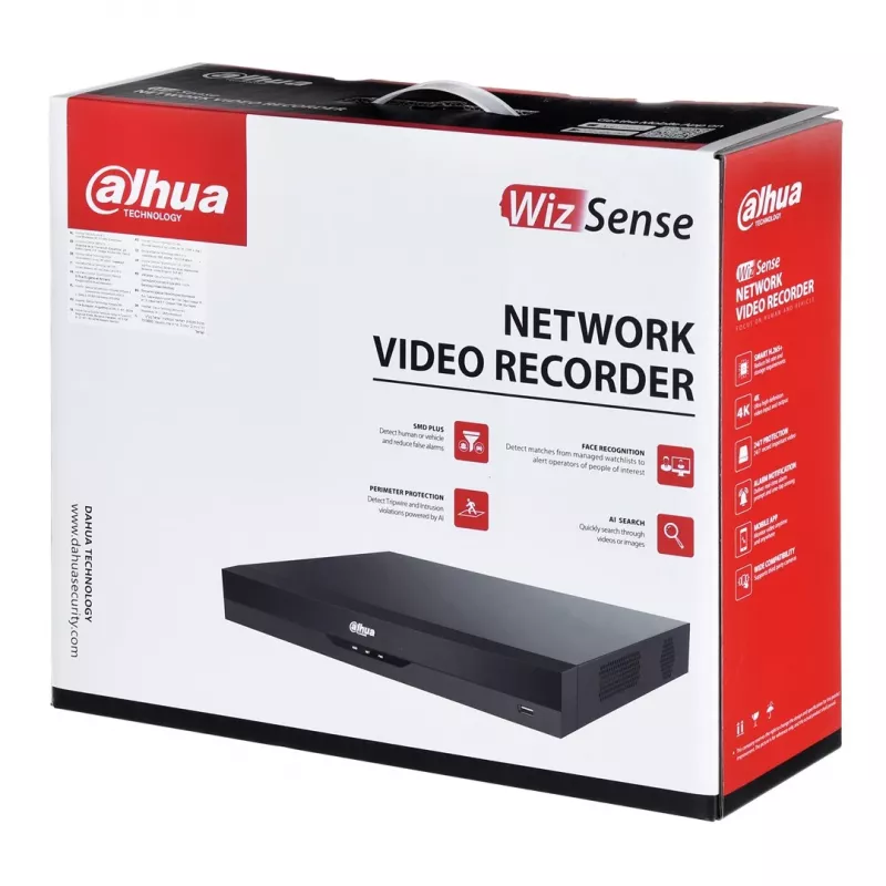 Dahua Technology WizSense NVR4232-EI netwerk-videorecorder 1U zwart