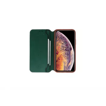Smart folio case VixFox voor Huawei P20 — bosgroene beschermende folio-hoes