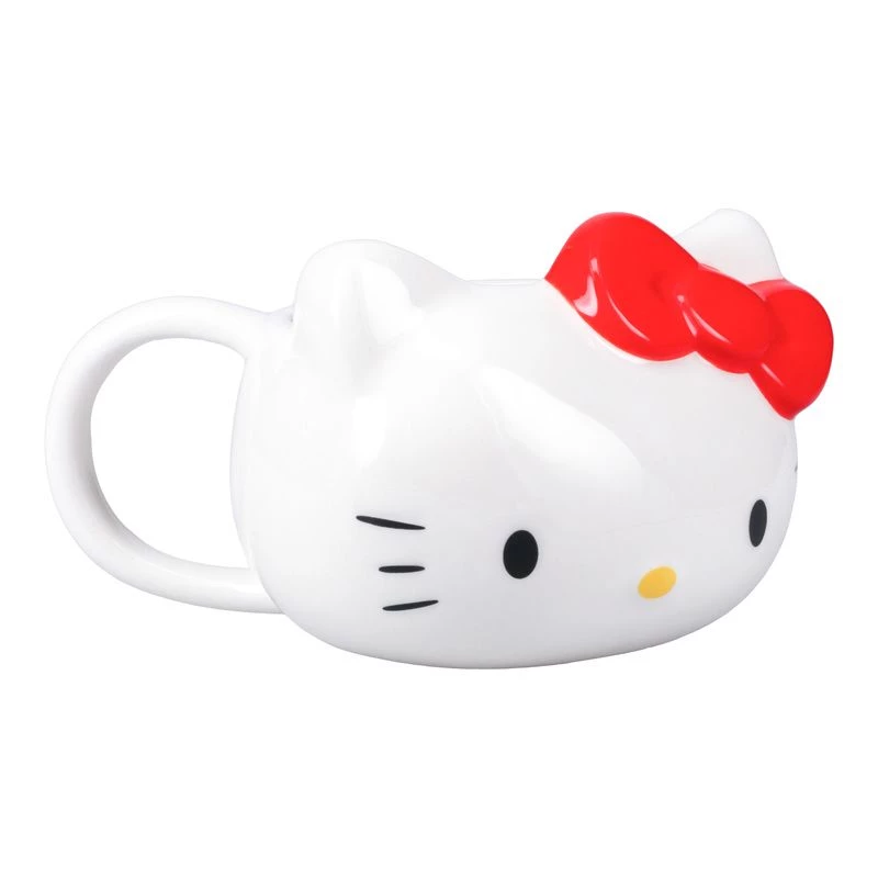 Paladone Hello Kitty beker in de vorm van een Hello Kitty-hoofd