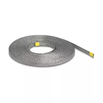 Kabelmantel DeLOCK 20938 grijs koper polyester 1 cm 10000 mm
