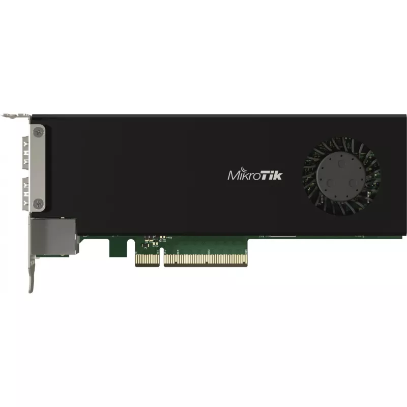 Netwerk-router-accessoirekaart PCIE/CCR2004-1G-2XS-PCIE Mikrotik