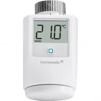 eQ-3 AG Homematic IP HMIP-eTRV, RF, 868,3 MHz, wit, M30 x 1,5, IP20, digitaal