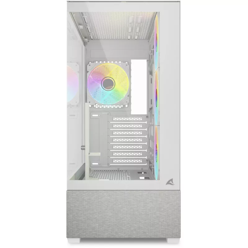 Sharkoon AK7 ARGB ATX computerbehuizing wit