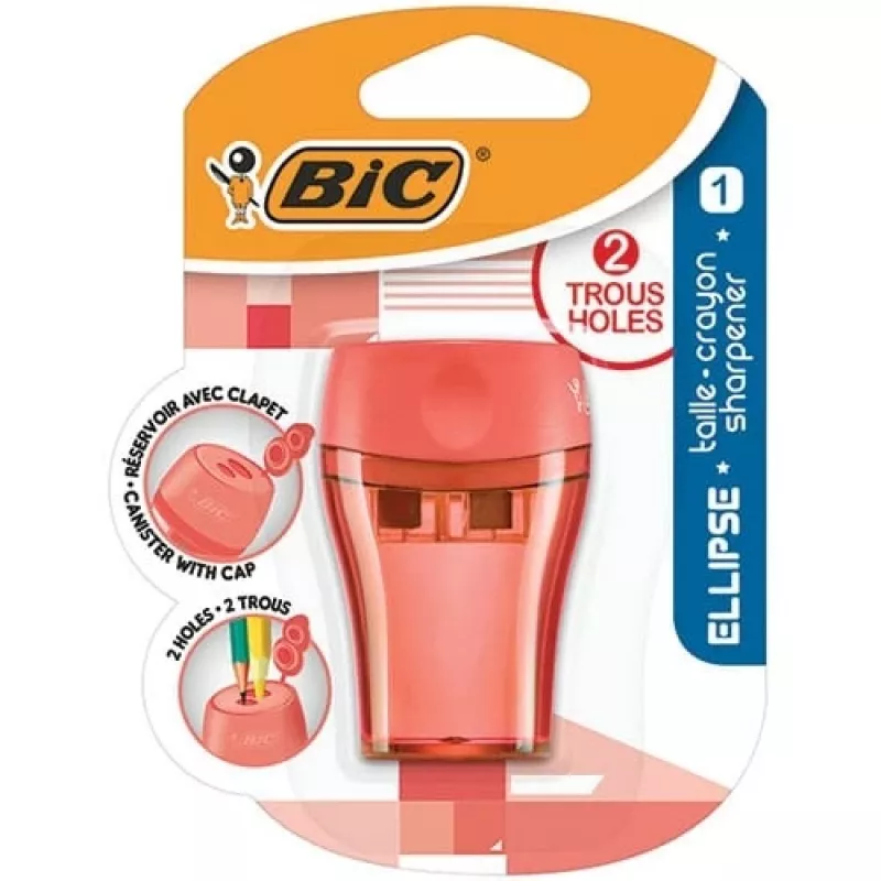 Bic puntenslijper Ellipse Maxi 2 gaten, 1 st.