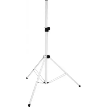 Luidsprekerstandaard Omnitronic BS-2 in hoogte verstelbaar, wit, model 60004165