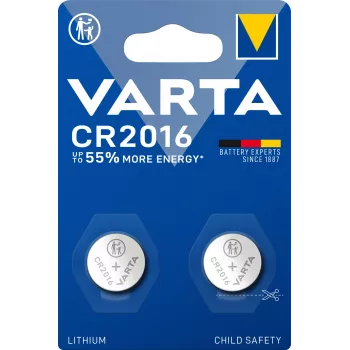 VARTA Electronics batterij CR2016 lithium 90 mAh 3V VE 2 (06016101402)