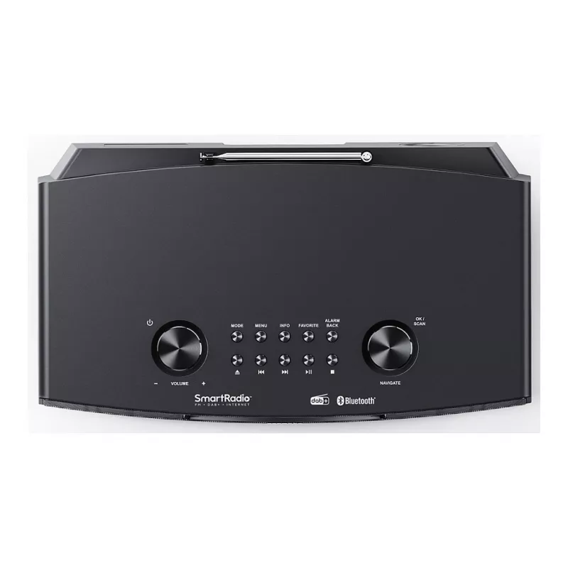 JVC Kenwood Electronics CR-ST700SCD-B - internet - digitaal - DAB+ - FM - 87,5 - 108 MHz - 174.928 - 239.2 MHz - 43 W