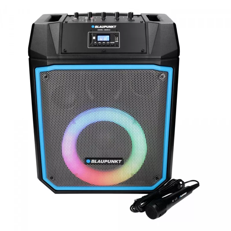 Audiosysteem MB08.2 PLL FM USB/SD/BT karaoke LED