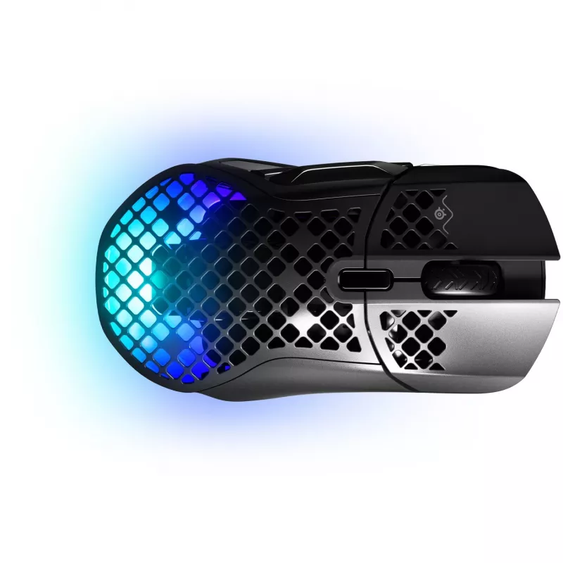 SteelSeries Aerox 5 Wireless gamingmuis, optisch, zwart
