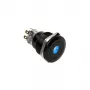DimasTech vandalismebestendige drukknop 22 mm Blackline Dot RGB PD223