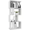 Rek FIESTA 4P 59,5x30x140 cm, wit