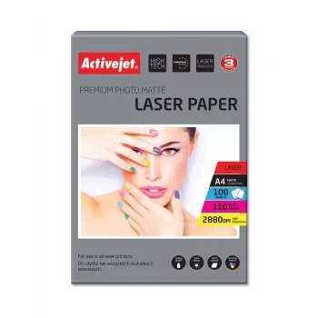 Mat fotopapier ActiveJet A4 110 g/m² 100 vel