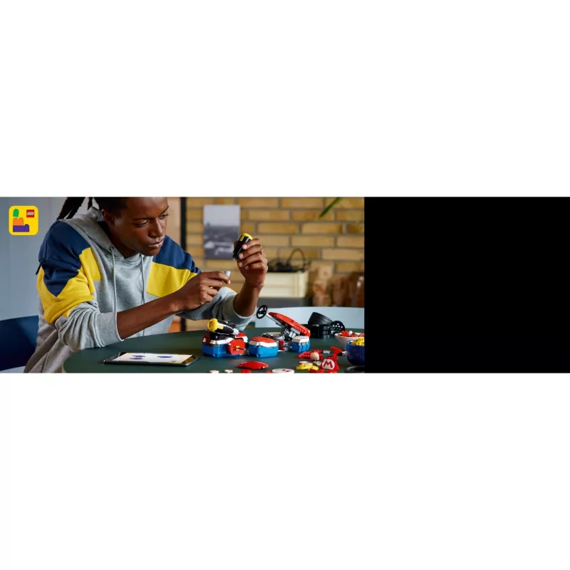 72037 Super Mario Mario Kart: Mario & Standard-Kart, constructiespeelgoed