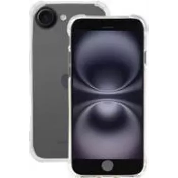 Mobilis R Series voor iPhone 16e - transparant - soft bag hoesje