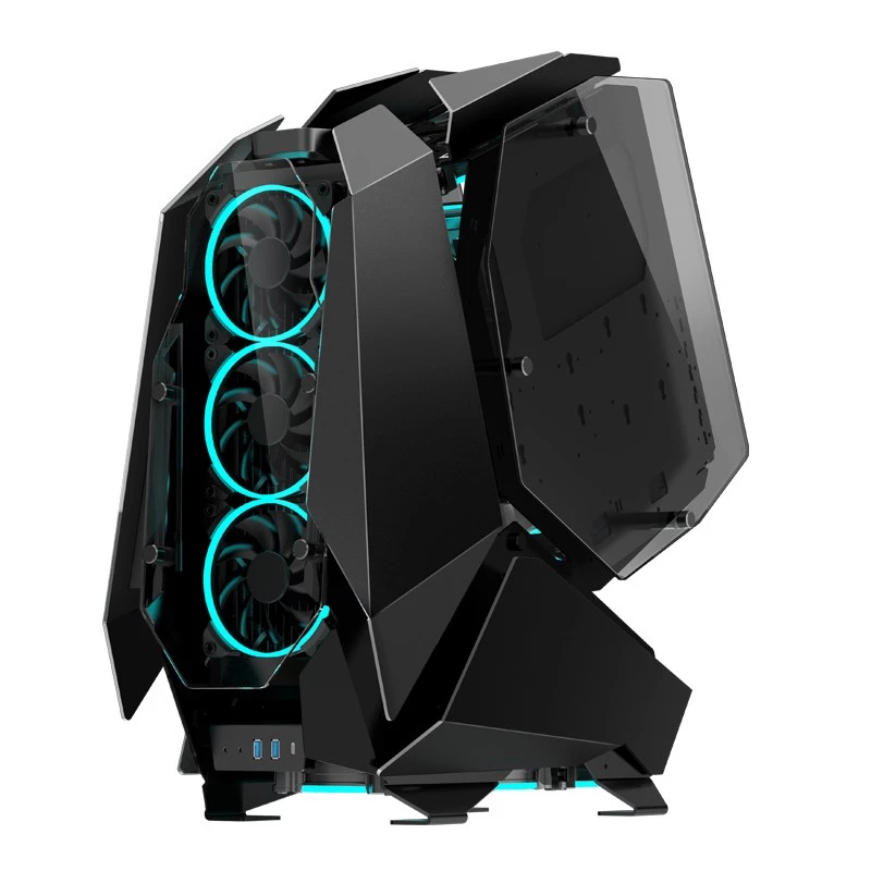 PC-behuizing Jonsbo MOD5, ATX, zwart