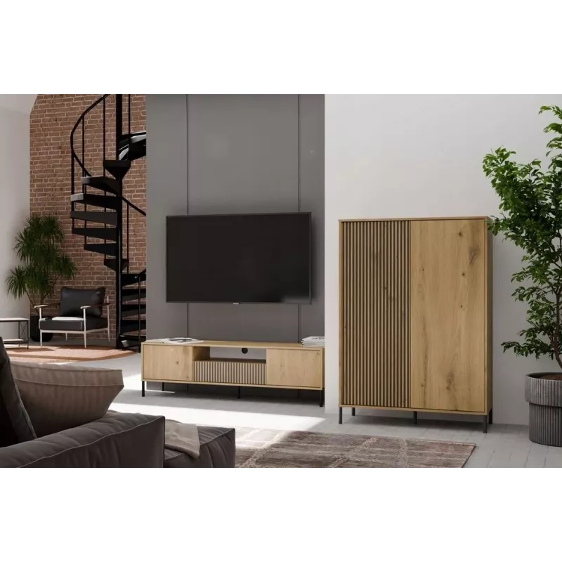 RTV KAMARO 160 slank/GŁ ARTISAN OAK