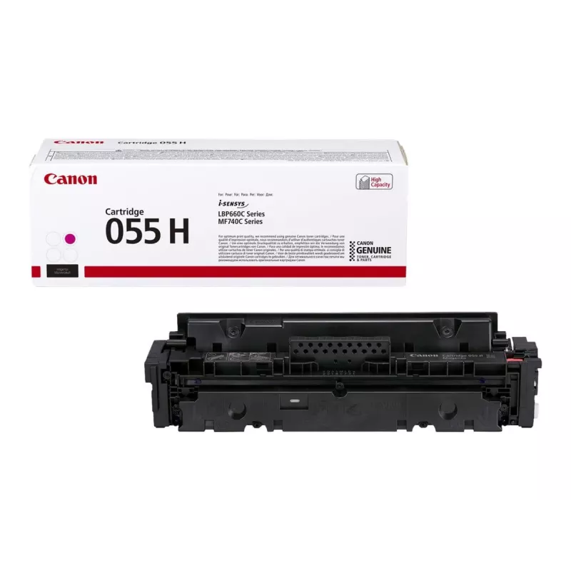 Canon 055H tonercartridge 1 stuk origineel magenta