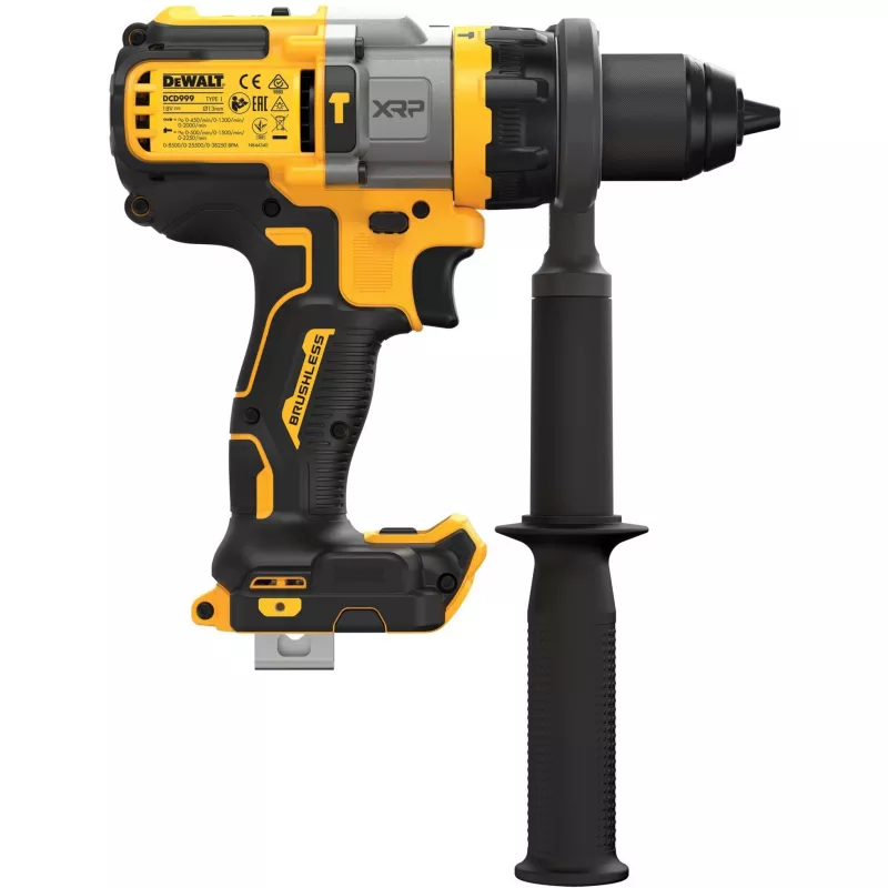 DeWALT DCD999NT-XJ boorschroefmachine 2250 tpm 1,61 kg zwart, zilver, geel