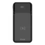 Savio BA-09 powerbank lithium-polymeer (LiPo) 37 mAh draadloos laden zwart