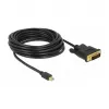 Videokabel-adapter DeLOCK 83991 Mini DisplayPort naar DVI-D 5 m