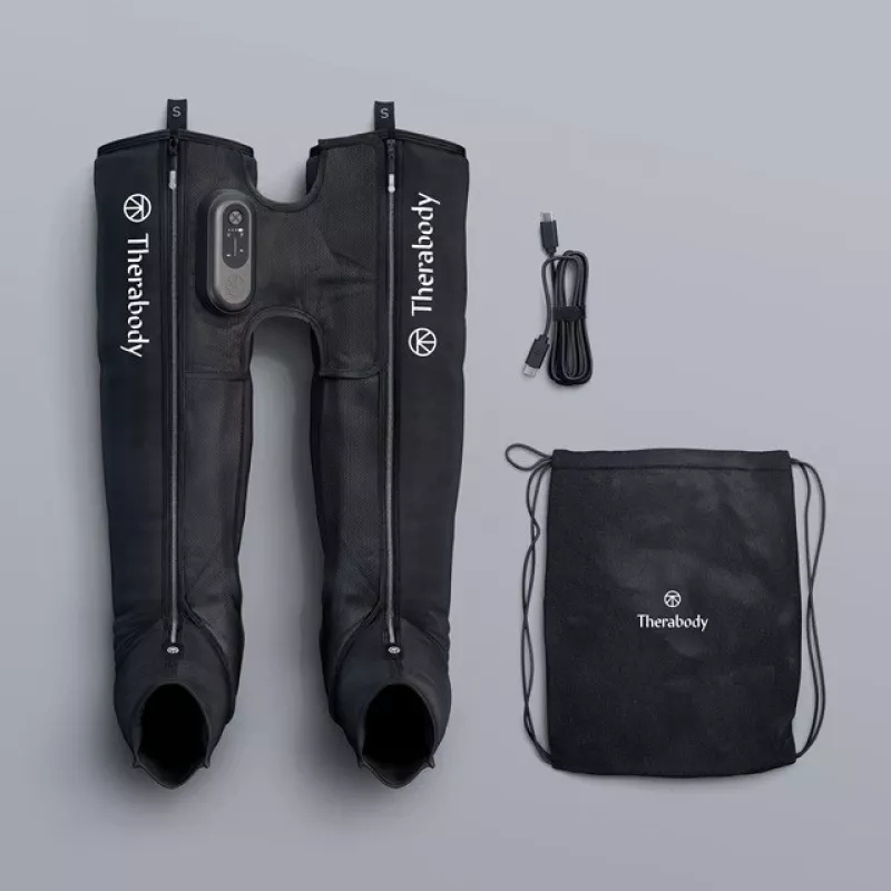 Therabody RecoveryAir JetBoots Prime compressiebotten, lang