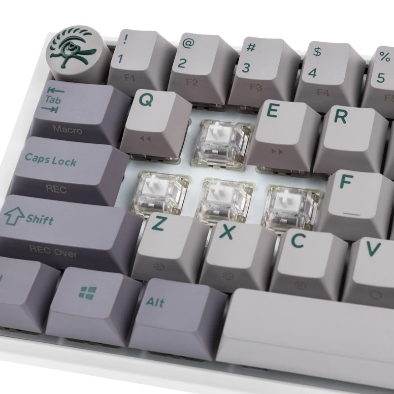 Ducky One 3 Mini Mist grijs toetsenbord gaming USB US English